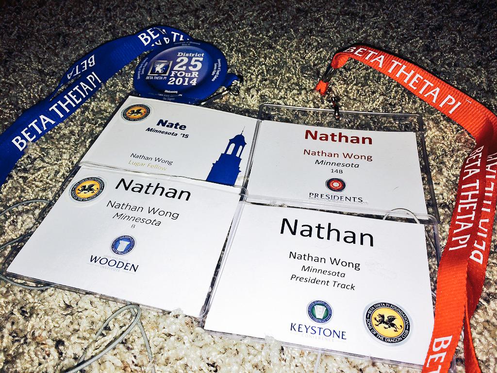 TheWonger's tweet photo. @BetaThetaPi, you've taught me a lot in the last 4 years. #BetaWooden #BetaCPLA #BetaKeystone #Beta175 http://t.co/kI6cOoQ6Yn