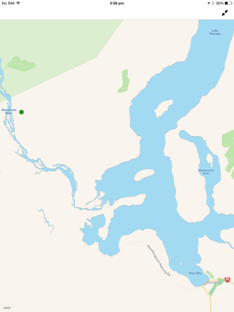 Shallow #quake near #Wanaka. Did you feel or hear that one? #eqnz. Images: Geonet #earthquake #NZ