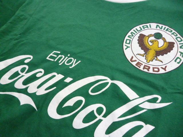 商品情報】町田店 0428509733 ヴェルディコカコーラTシャツ USED A L