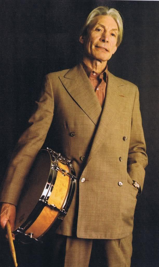 And a very Happy Birthday to the coolest drummer of all times, Charlie Watts!! 