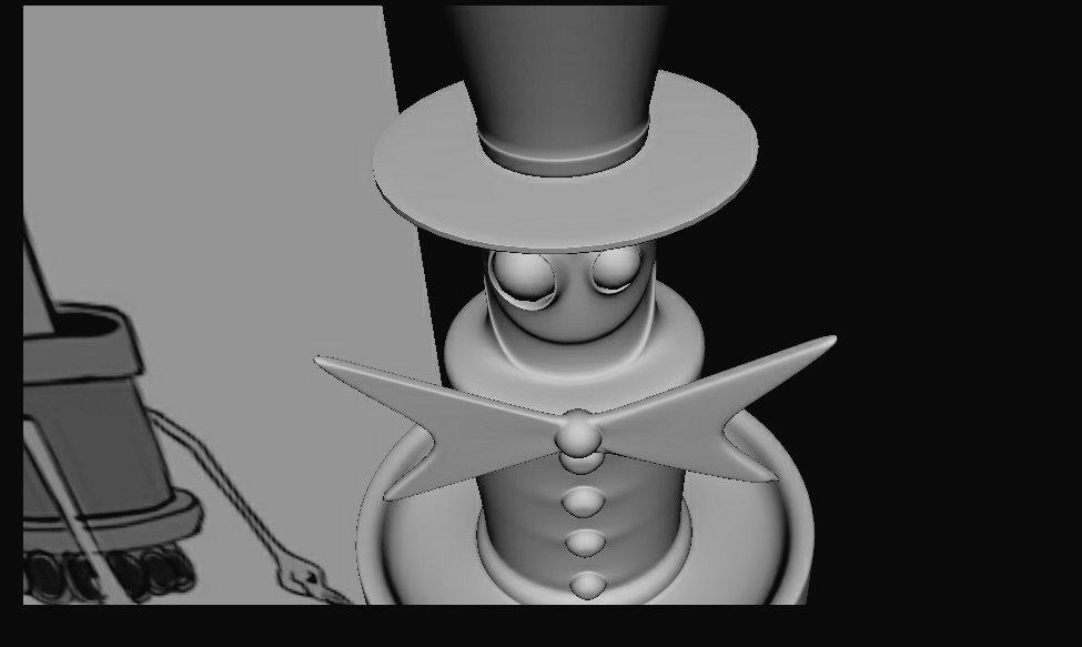 yacaughtme's tweet photo. Taking a teammate sketch and making it 3d, here's the begging of #theclaw #animation #bearsproject http://t.co/L7PwWj3yF8