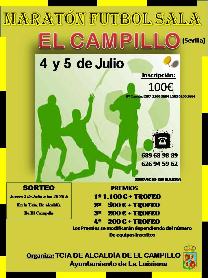 MARATÓN FÚTBOL SALA EL CAMPILLO.