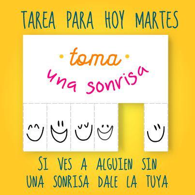 Pintintines's tweet photo. Comenzamos el día con una sonrisa
#FelizMartes http://t.co/kiIOfzlV5c