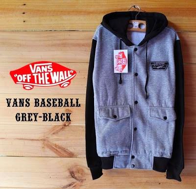 JACKET BASEBALL VANS BW | HARGA 120RB | UKURAN M-XL | BBM: 29CA41A7 CP: 0878-2494-6628 LINE: uefaofficial