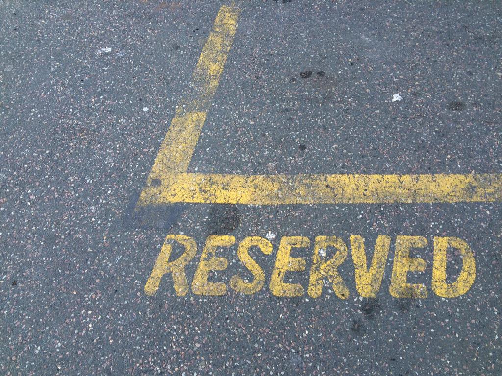 HelloSQ's tweet image. #TypeTuesday • Reserved • Random #Durban parking lot ⚠️