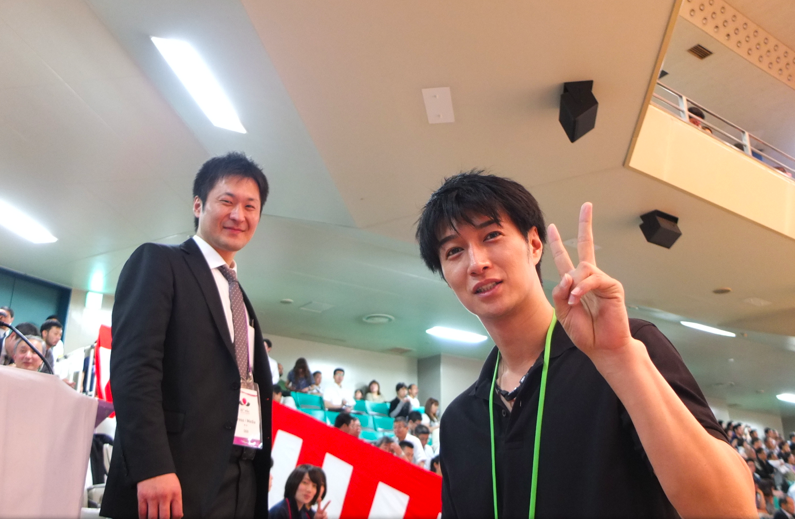 Akihito Abe 阿部晶人 בטוויטר あまやん In世界剣道 隣は元全日本剣道王者 後ろのピースは元世界女子個人王者 Kendo 剣道 16wkc 世界剣道 天野浩成 仮面ライダー フォーゼ ギャレン Http T Co Xyxll3b7qk