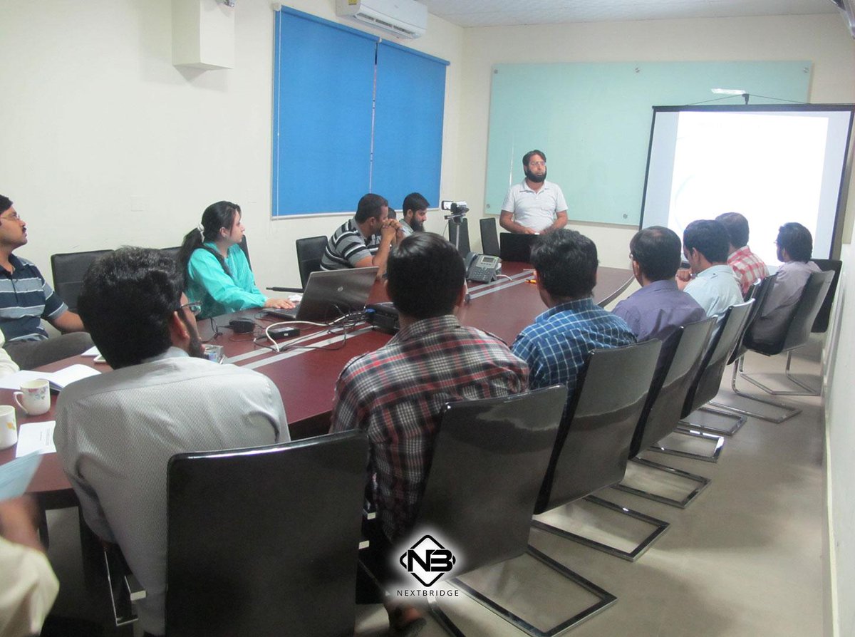 Nextbridge_pk's tweet image. In-House Training Session 

Topic: #HierarchicalData in #SQL 
Speaker: Nazar Hussain