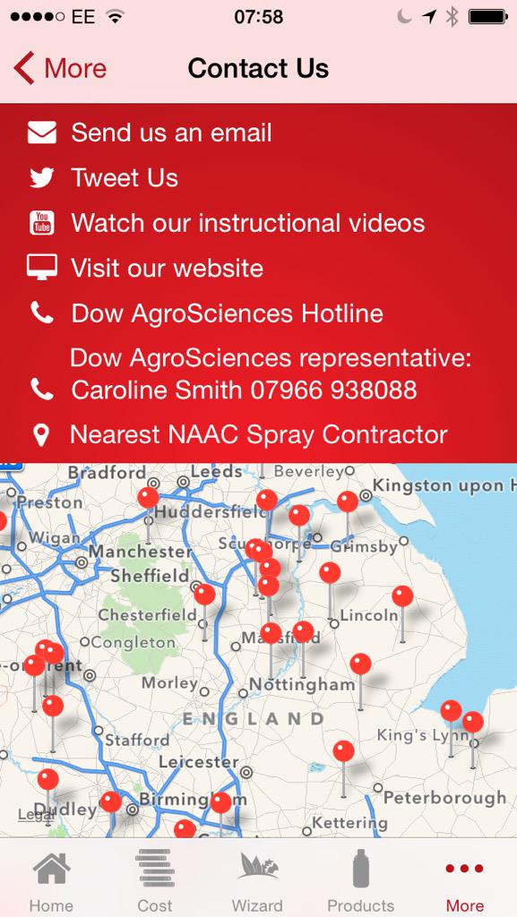 caro_mccart's tweet photo. New grassland app is fab - tells you your nearest spray contractor and your local @DOWAGROUK contact. #eastmidlands http://t.co/rddmWMHpg8