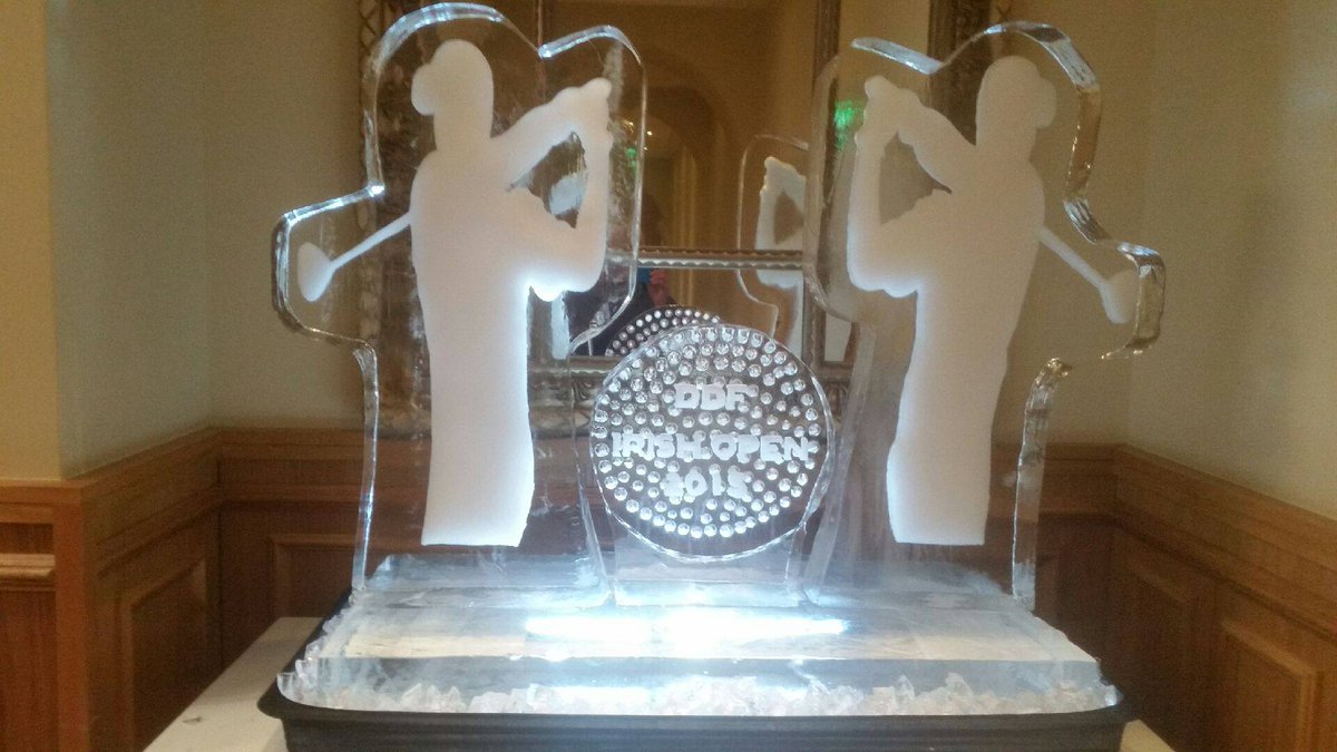 GraemeIce's tweet photo. #IrishOpen #Slievedonnard #Icesculpture http://t.co/VbiCXFuqvu