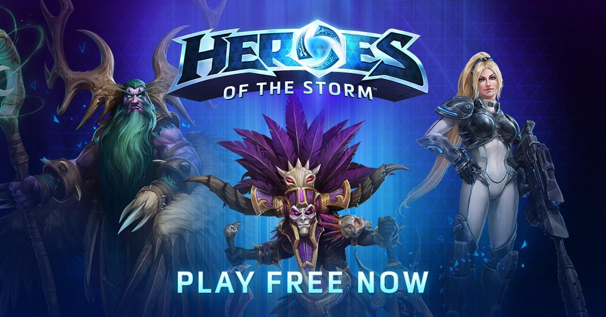 BlizzHeroes's tweet photo. Heroes of the Storm is launching! Prepare yourself to enter the storm…Click now: http://t.co/sRG11TpNrY http://t.co/J9o4BOL3Of