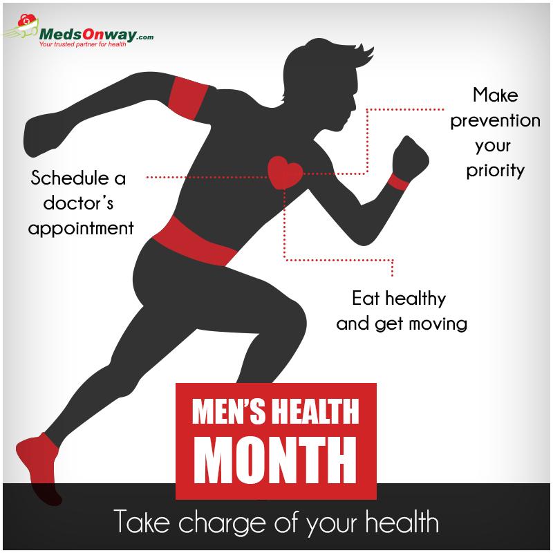 medsonway's tweet photo. Encourage the men in your life to eat healthy, exercise daily &amp; visit the doctor for regular check ups. 
#MensHealth http://t.co/hh1B5mk30p