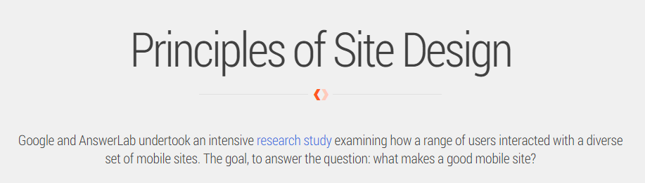 codepany's tweet photo. Principles of Site Design by @google and @AnswerLab http://t.co/nbewhgDE2e
#webdev #webdesign http://t.co/zERE5XPgiP