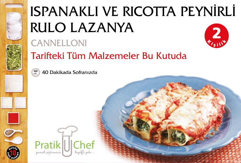 Evinizde özel bir İtalyan lezzeti hazırlamanız için Cannelloni tarifli malzeme seti <a href="/Migros_Turkiye/">Migros Türkiye</a> ve <a href="/macrocenterTR/">Macrocenter</a>