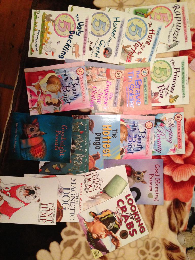 KatarinaSeno89's tweet photo. Thank you AusPost for my amazing books! $2 for a pack of 4/5.. Total cost for 18 books $8 !! #ACU_edu452 @Davo452 http://t.co/0Pbgwjwf5z