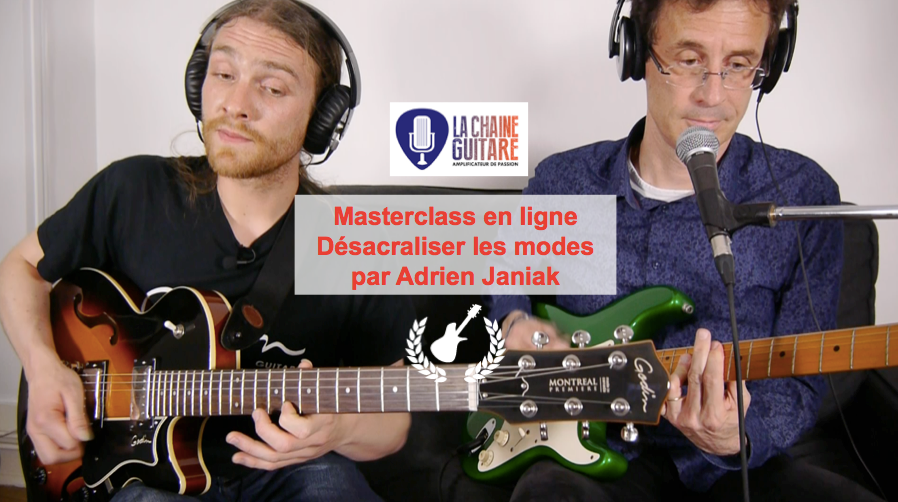 LaChaineGuitare's tweet photo. #masterclass en ligne par @AdrienJaniak : les modes désacralisés http://t.co/HPsqI9yeRS http://t.co/KusnrxSx4p
