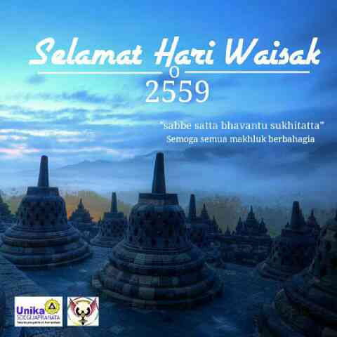 BEMSCU's tweet photo. Selamat Hari waisak bagi yang merayakan :) http://t.co/6AuQKkb5pV