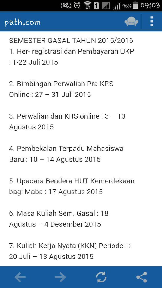 BEMSCU's tweet photo. Informasi Akademik periode 2015/2016 http://t.co/cYgaS8WnLV