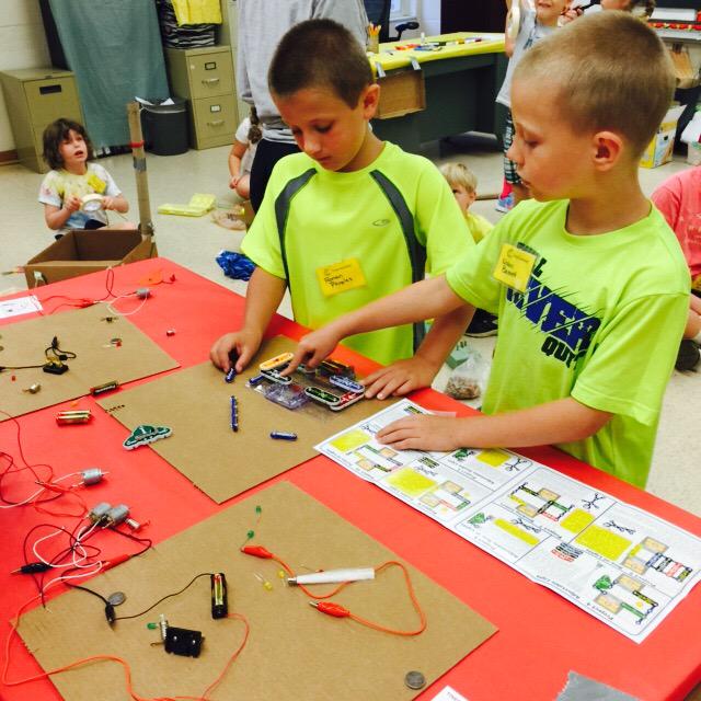 sandyroach12's tweet photo. STEM Education at Blue Grass...enjoying Camp Invention! http://t.co/xp0DLw2HiO