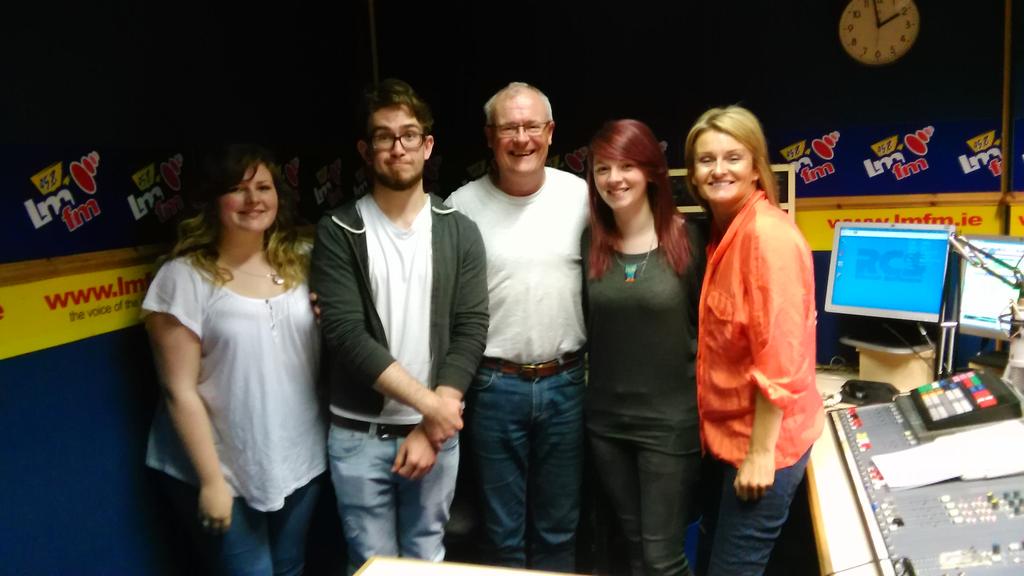 LightsOutDkIT's tweet photo. Shelly was flying the flag for Lights Out on @LMFMRADIO this afternoon! #lightsout #cmdkit #fis15 http://t.co/VXsDDL06dp