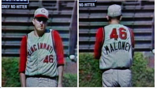 Happy 75th birthday to Jim Maloney. He\s pictured on the day he no-hit the Cubs in 10 innings on only 187 pitches. 
