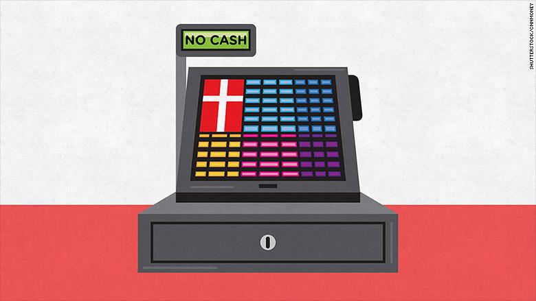 CNNMoneyInvest's tweet photo. #Denmark could be the 1st country to go cashless: http://t.co/tWBx2i0wbF via @vharrisoncnn http://t.co/KR4SHaovgx