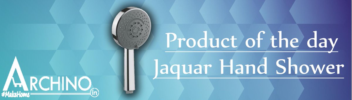 archino_in's tweet image. Product of the day !!
Multi Flow Hand Shower from Jaquar !!
Hurry up !!
Buy now: bit.ly/1AIvO23
#MakeHome