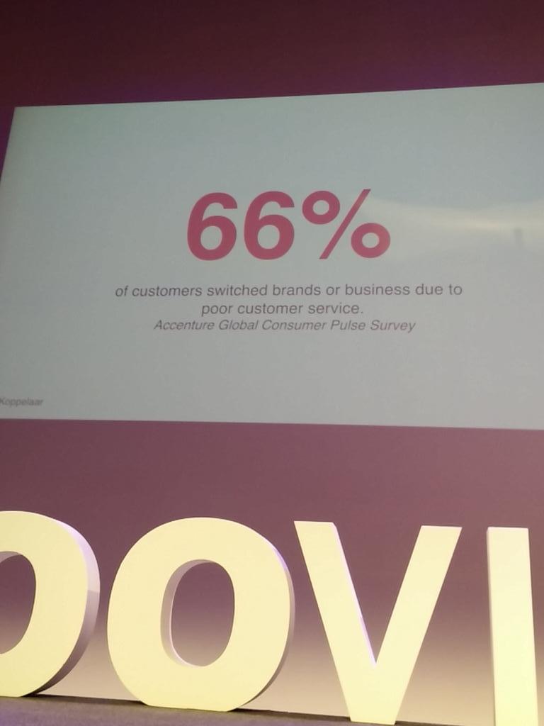 PietteCyril's tweet photo. Huuuge number. Who's already taking care of his customer experience here at #ConversionDay? http://t.co/Zu8jFCxJFb