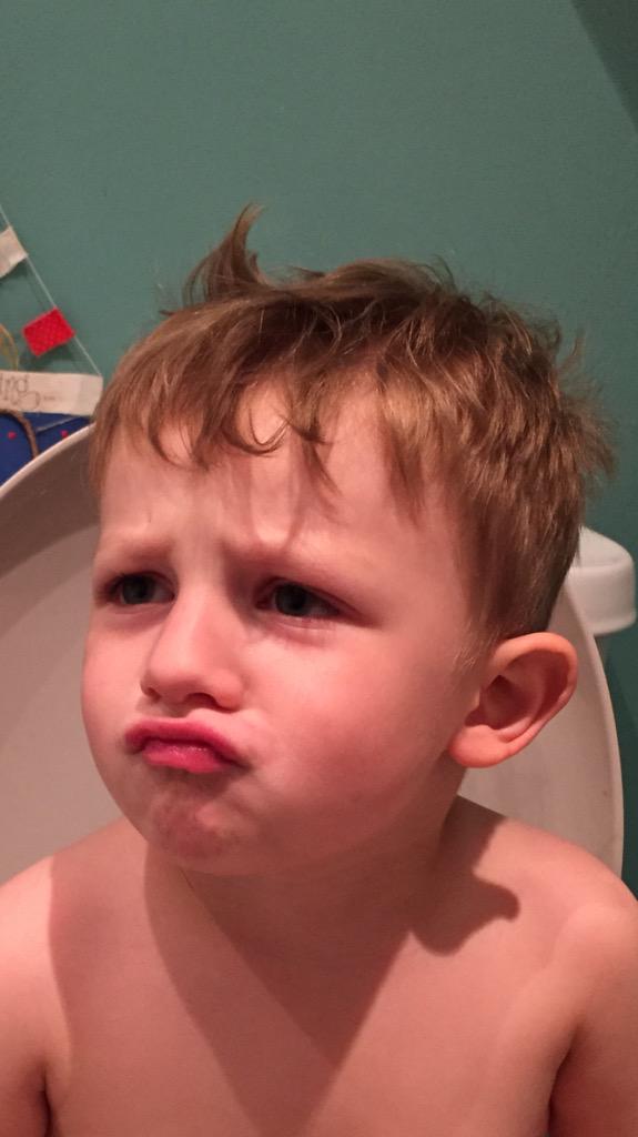 souts10's tweet photo. Can't believe this little terror is 3 today #hardwork but love him to bits #pouter http://t.co/ooGplpiPlk