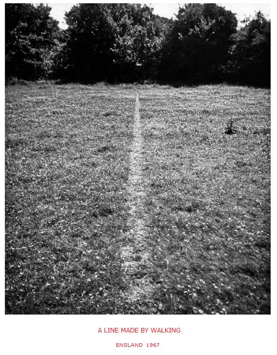 A very happy 70th Birthday to walking artist Richard Long RA CBE 
