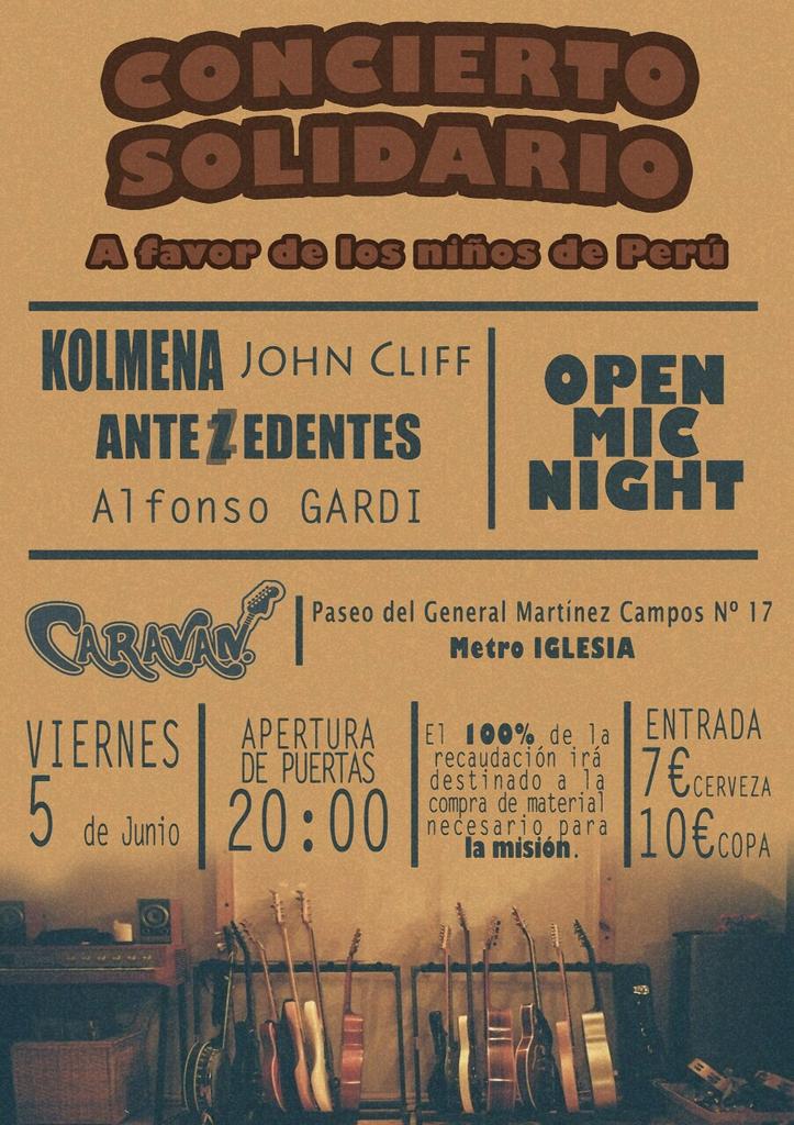 mac_madrid's tweet photo. Concierto solidario!! http://t.co/7MjKAb8foN