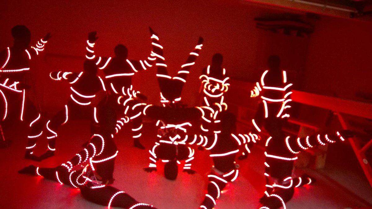 iswi's tweet photo. So exciting! Trampoline-LED-Show preparing for #Light4Change Tomorrow 11pm in front of Newtonbau @TU_Ilmenau #ISWI15 http://t.co/DdU26Wojdc