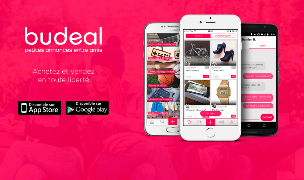 frenchstart's tweet photo. Découvrez Budeal, l'app de petites annonces entre amis. Votez: http://t.co/nsXaKB5HJx Via .@Budeal #numasprint Bravo! http://t.co/cPSdqIhw0u