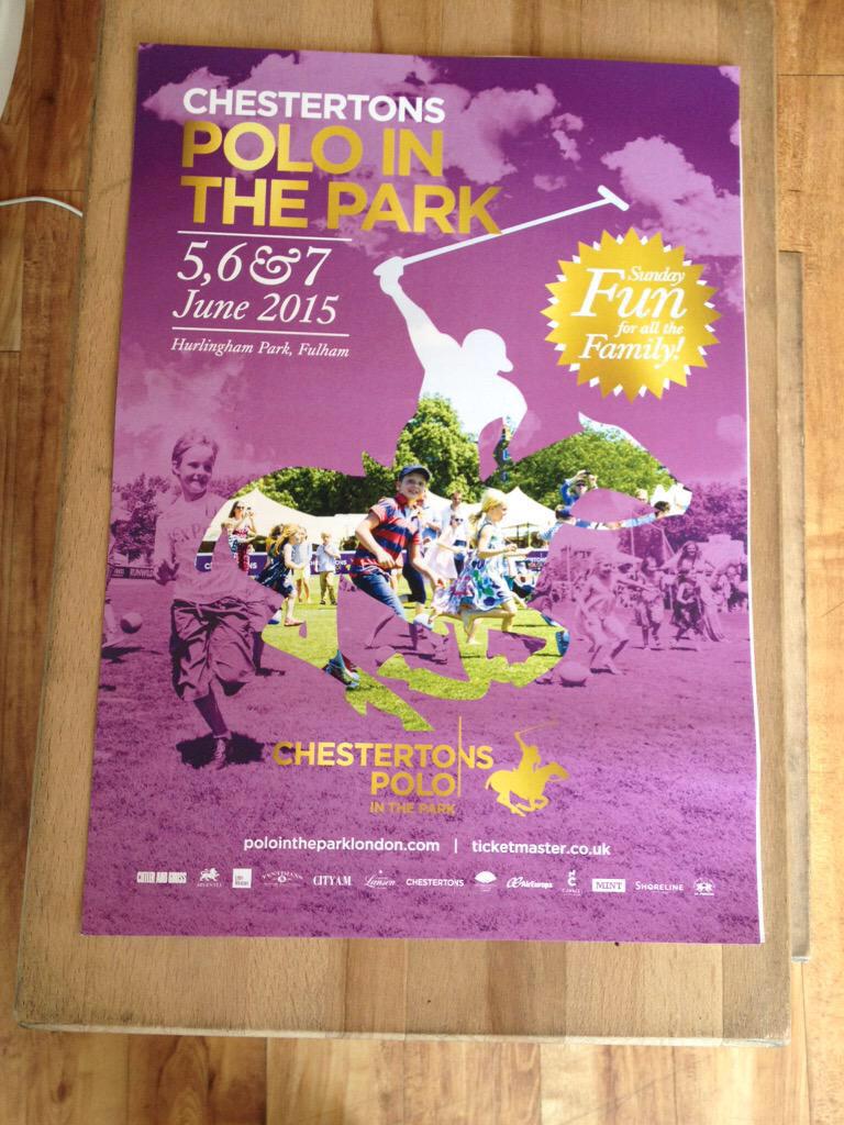 Something for our friends and members... £5 off tickets to <a href="/PolointhePark/">Chestertons Polo in the Park</a> this weekend. Code: POLOLOCAL #london