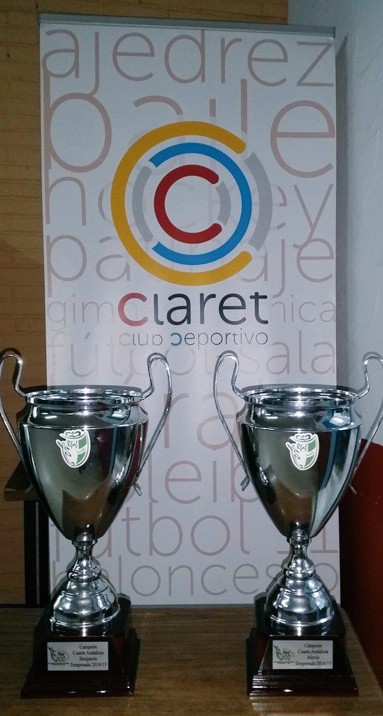 MDelgadoRuiz's tweet photo. Copas del @ClaretCDSevilla de fútbol 7 Alevin y Benjamín. http://t.co/DTVaPSpkXb