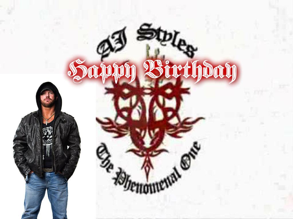  Happy Birthday Aj Styles 
