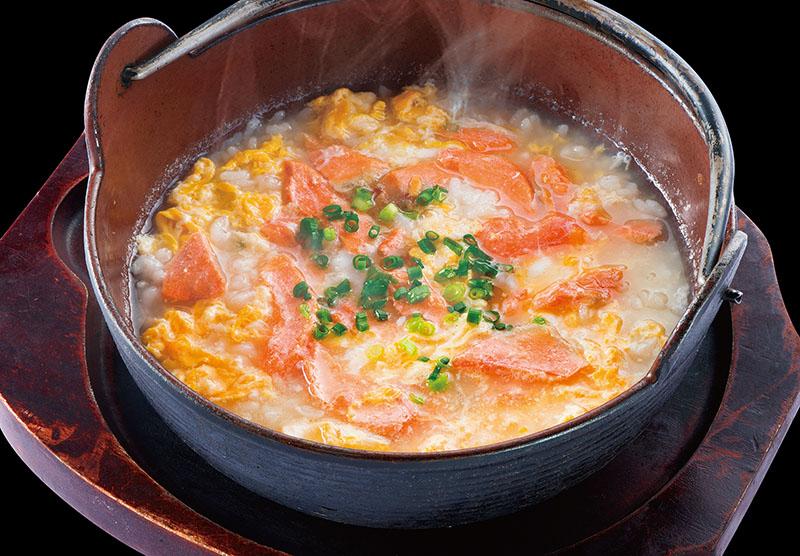 いっちょう 締めにいかが 注文no8 鮭雑炊 いっちょう 新メニュー 個室レストラン 居酒屋 17時からメニュー Http T Co Narm3mskjd Twitter