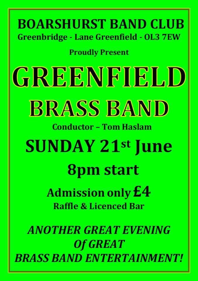 GreenfieldBand1's tweet photo. Come and listen! All proceeds going towards @boarshurstband national finals fund. Help us support our neighbours!! http://t.co/Ue50FJ3pY3