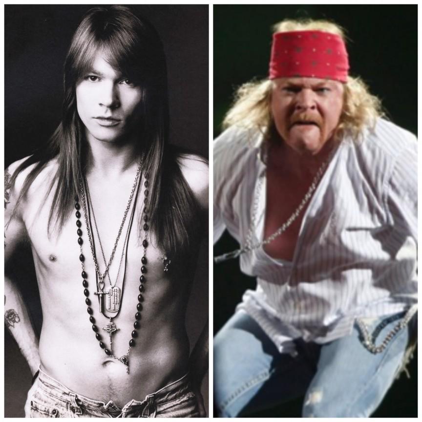 If you ever thought you hadn't reached the big time Axl Rose is actual...