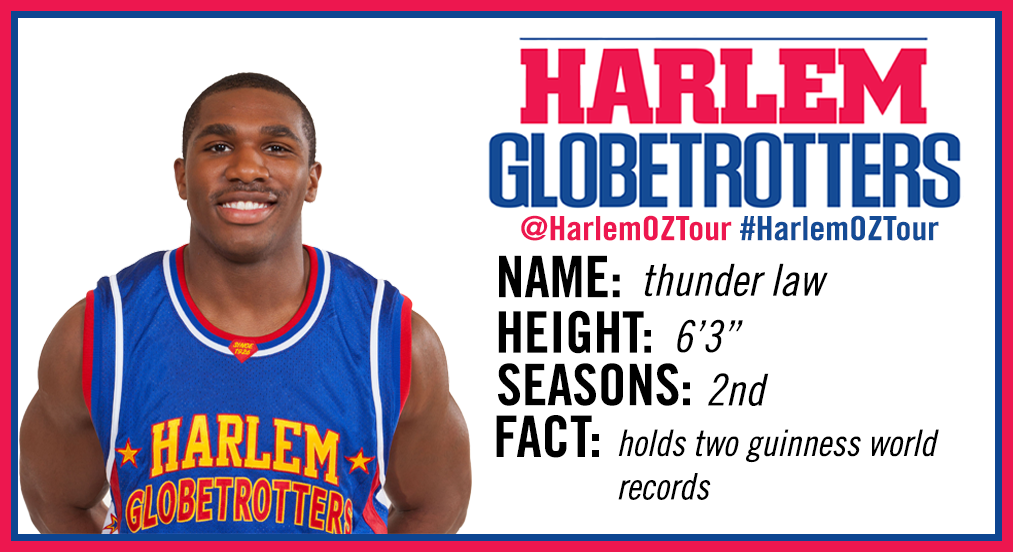 HarlemOZTour's tweet photo. Book NOW to see Thunder Law and the rest of the Harlem Globetrotters LIVE Down Under in June. http://t.co/9Ck4OjEHmJ http://t.co/blXAnt0Ah6