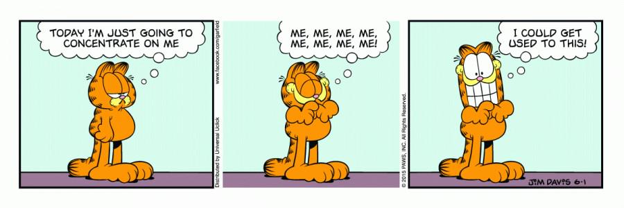 Sylvia on X: "#Garfield on self-love. #comic #humor #awesome #funny  http://t.co/C7188FMy8h" / X