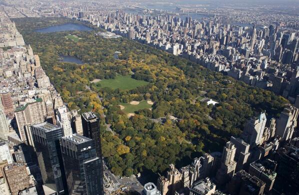 Otra vista del Central Park, New York.