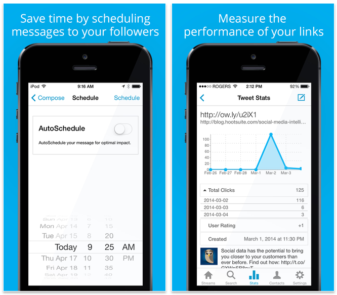 Enjoy Sharing  about your business for free on any 3 Social networking sites #hootsuite /apple.co/1plNZUi