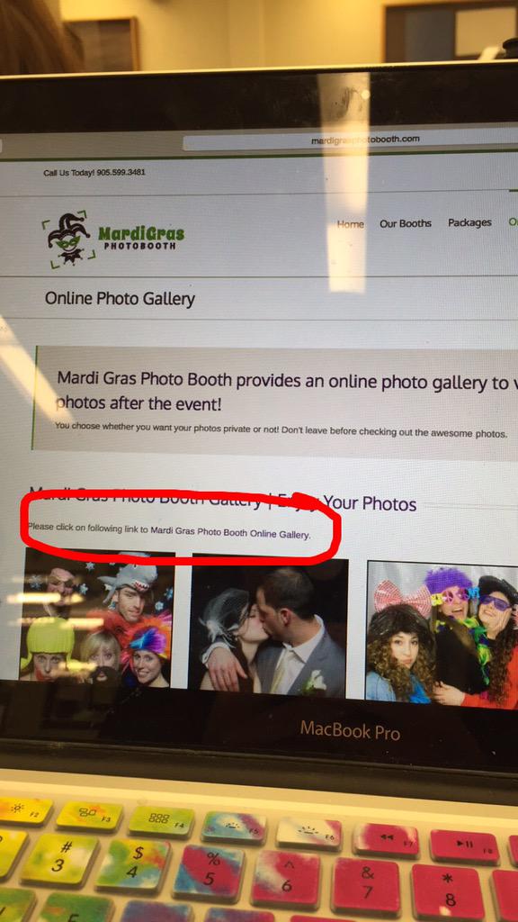 Pics are up!! Follow the circled link to find them 💜💛💜💛