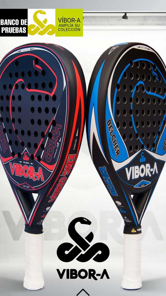 Conoce las nuevas palas de <a href="/viborapadel/">VIBORAPADEL</a> la #KingCobra y #Belcher en <a href="/TopPadel/">Revista TopPadel 360</a> 360 #8 la revista de moda de padel
