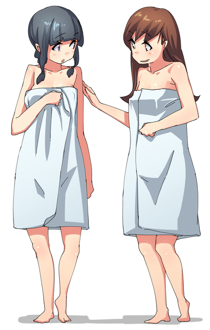 実際は大井っちの方が大きいのに、何故か北上さんの方が巨乳のイメージがあるんだよなぁ。謎だ 