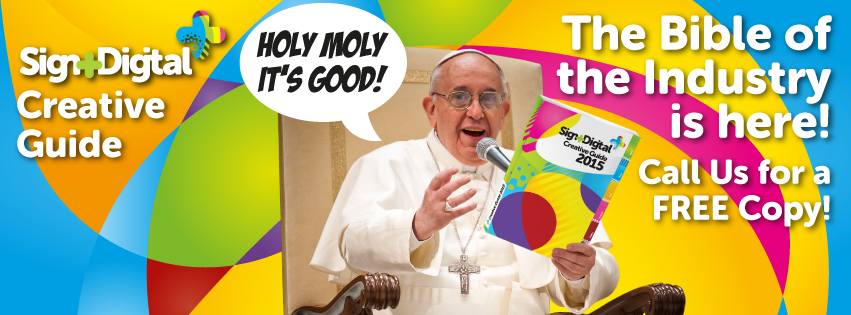 SignageWow's tweet image. 348 pages jammed packed with #innovative ideas and a huge product selection. #CreativeGuide #Bible Tel: 01 427 5240