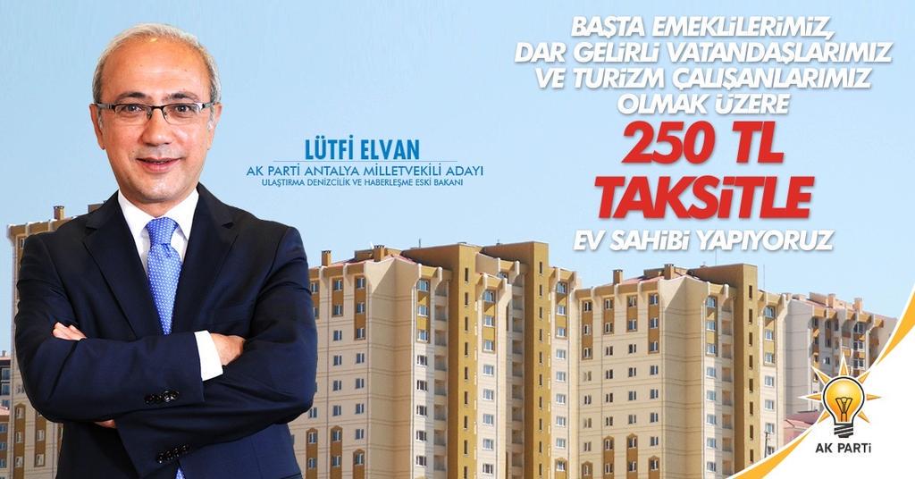 AK PARTi, Dev Projelerle ANTALYALILARIN yanında.. 
Antalya için "DOĞRU KARAR İSTİKRAR"