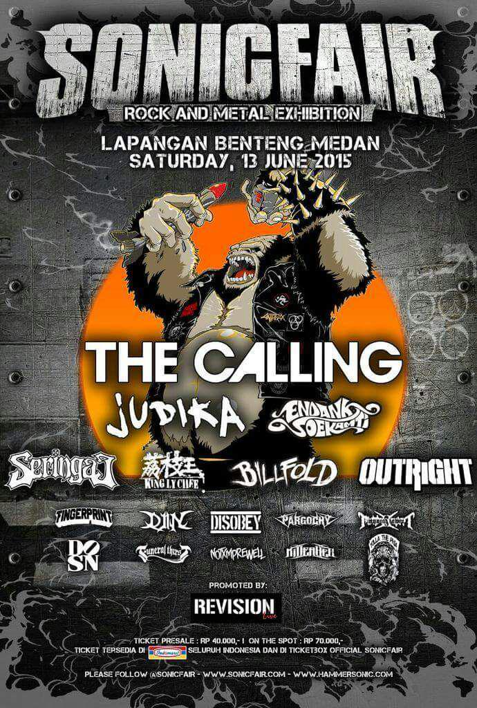 Presale SonicFair sudah bisa kamu dapatkan di Andevill Barbershop Jl.Gedung arca 32 medan Rp.40.000