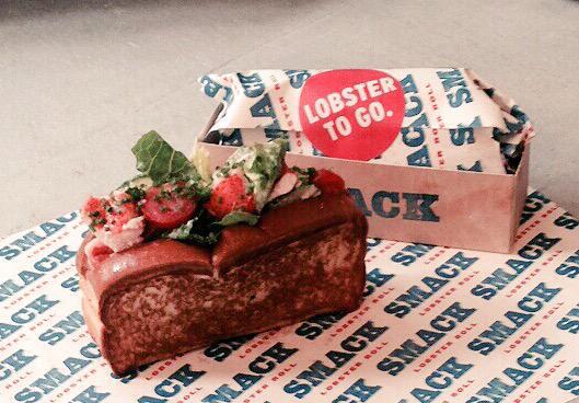 brandanddeliver's tweet photo. Currently out 'researching' @burger_lobster's new @smacklobster for some free lobster rolls. See you a 1pm! #smack100 http://t.co/HmWW64hYpH