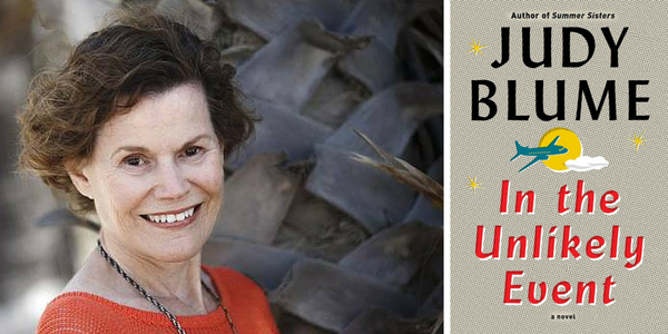 PenguinRandomCA's tweet photo. Are you there Twitter? It's @JudyBlume Day! #InTheUnlikelyEvent hits bookstores today! http://t.co/z5JuSghllm http://t.co/z3LlXnWdMX